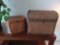 Pier 1 Style Rattan Bamboo Treasure Chest storage box