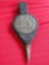 antique fireplace bellows, likely Dutch