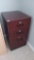 3 Drawer Modern Filing Cabinet, no contents.