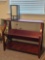 Simpli Home-Style Cross Hatch Bookcase