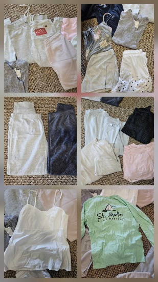 Large box of ladies clothing