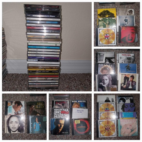 MIXED MUSIC LOT including: Jewel, Madonna, Shania, Rascal Flatts, & More