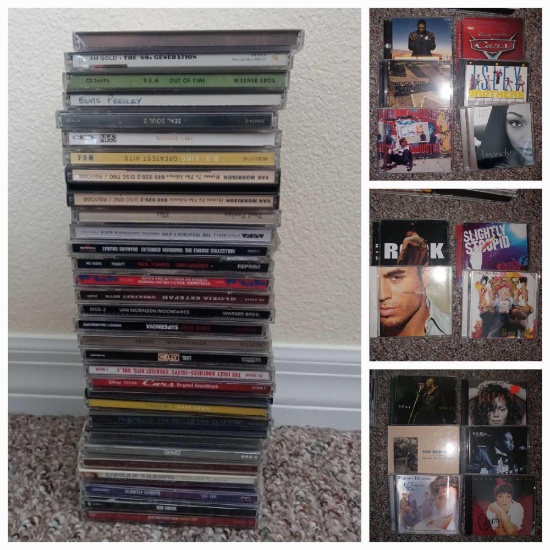 Lots of Music CDs including: Brandy, Gwen Stefanie, Janet, Seal