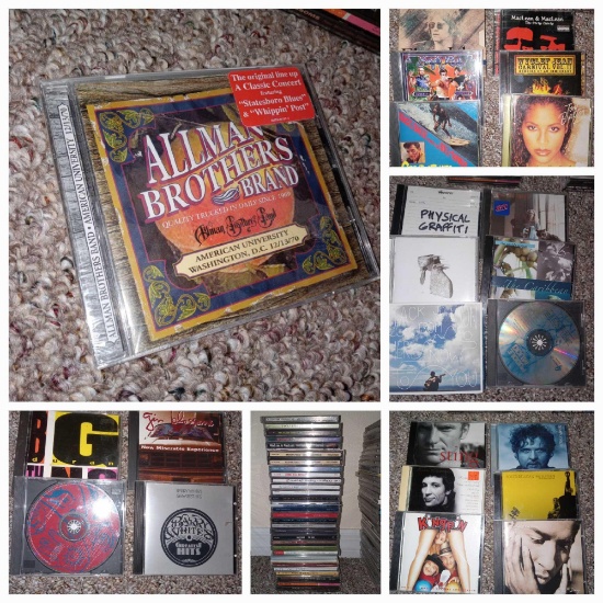 MIXED MUSIC LOT including: Sealed New Allman Brothers Band