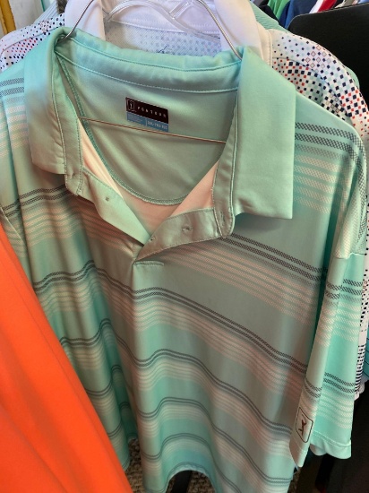 10 Mens Collared shirts including Attack Life