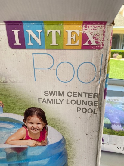 Intex Swimming pool swim center family lounge pool
