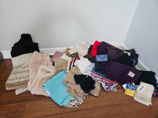 LADIES APPAREL - SCARVES, WINTER, AND LIGHTER