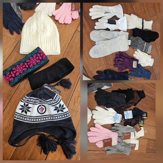 GLOVES GALORE,MITTENS AND HATS