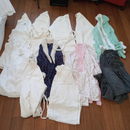 Huge Group of Comfy Robes, Suites and Destinations, including Hard Rock