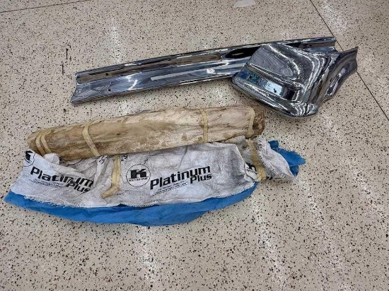 1957 CHEVY BELAIR BUMPER, 3 PIECES