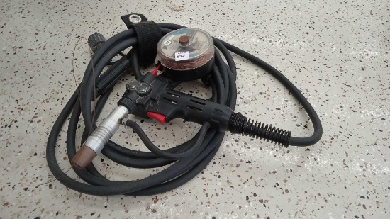 MILLER 550 AMP SPOOLMATE SPOOL GUN WITH CABLE
