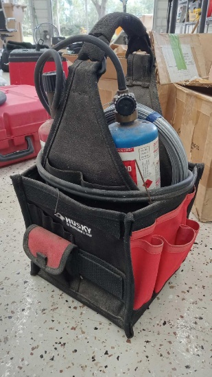 PLUMBERS BAG with Torches and Small Tanks