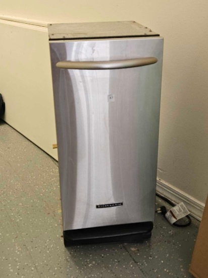 Stainless steel front KitchenAid trash compactor