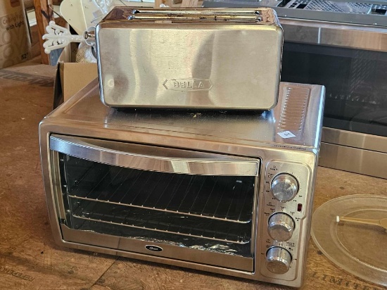 Bella Slice Toaster and Oster Toaster Oven