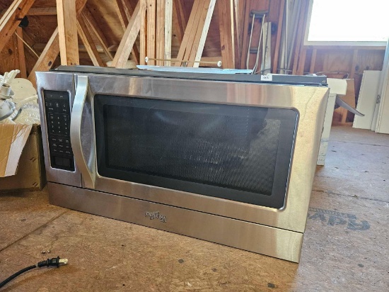 Over-the-range Whirlpool Microwave