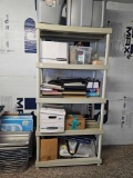 5 Tier Plastic Shelf unit
