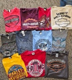 12 Harley Davidson branded shirts - Barnett, El Paso Tx