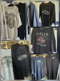 (7) MENS HARLEY DAVIDSON BRANDED TSHIRTS