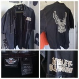 Harley Davidson branded button up Shirts including NEW TAGGED