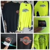 (6) Men's Harley Davidson Apparel Shirts, 2XL & 3XL
