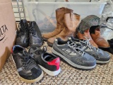 MEN'S BOOTS SHOES AND BELTS