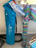 Easy up Beach Tent and beach umbrella in bag