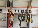 5 lopers, cutters including Fiskers, and an axe