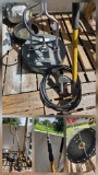 Pressure washers - FIBERGLASS POLE EXTENDING, and SURFACE SCRUBBER CLEANER