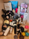 Contents of ladies makeup drawer includes some New.