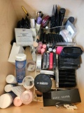 CONTENTS OF MAKEUP DRAWER INCLUDING BOBBY BROWN, LANCOMESOME NEW