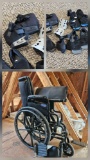Wheelchair and foot repair boot assortment