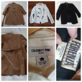 Trio of Ladies' Coats including Celebrity Pink Double Breasted Peacoat (L) and More
