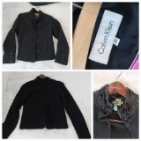 (4) Ladies' Cold Weather Button-Ups, including Ralph Lauren, Calvin Klein, Jane Ashley