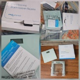 NEW ELECTRONIC BATHROOM SCALE PLUS 2 more