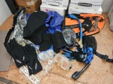 Scuba diving equipment face masks and more