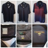 (6) Men's Collared Shirt Apparel (XL-2XL), Callaway, Ralph Lauren, Greg Norman, Coofandy