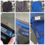 (6) Men's Ralph Lauren Sweaters, XL/XXL (1) New Tagged