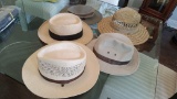 (5) Men's Outdoor Adventure Hats including, Stetson, Duluth, Read Head, Panama Jack