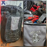 Really nice scuba diving lot Armor equipment bag loaded with flippers etc