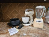 Fondue Pot, Hamilton Beach Mixer, Osterizer, Vintage