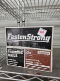 Box of Fasten Strong Bright Framing Nails