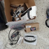 Lots of Harley Davidson Pieces and Parts including Screamin Eagle Super Tuner Pro, saddlebag face