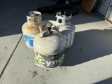 (3) Propane tanks