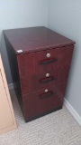 3 Drawer Modern Filing Cabinet, no contents.