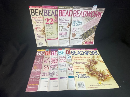 (10) Issues BEADWORK Magazine