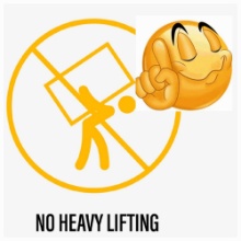 PLEASE BRING HELP TO MOVE YOUR ITEMS