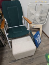 Folding Chair, Fan, Step Stool & More