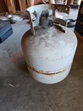 Expired Propane tank w/Propane inside