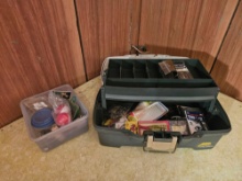PLANO fishing tackle box with contents