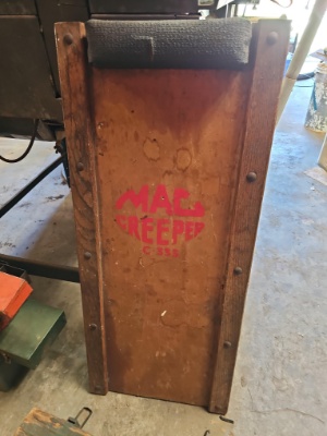 Mac Tools mechanic's creeper